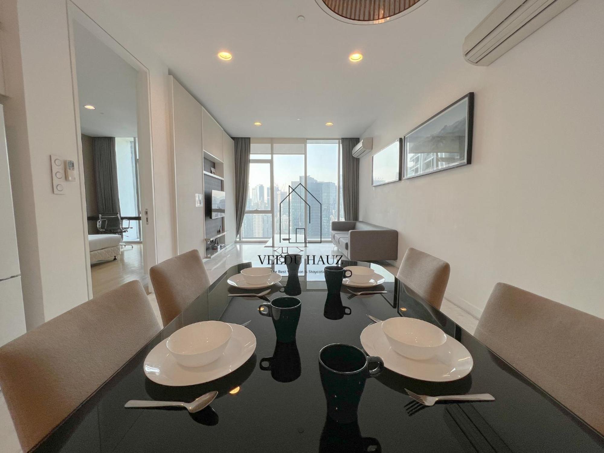 شقة The Platinum Klcc By Veedu Hauz كوالالمبور المظهر الخارجي الصورة